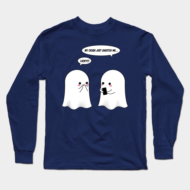 Ghosted Long Sleeve T-Shirt by IlanB